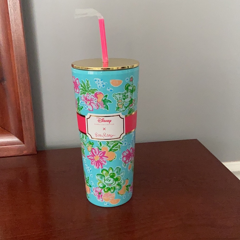 NEW Lilly Pulitzer Disney Cup